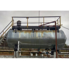 Резервуар стальной горизонтальный цилиндрический РГС-20