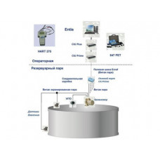 Система коммерческого учета и контроля резервуарных запасов парка комбинированной установки Entis- т.430-11