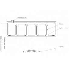 Резервуар железобетонный вертикальный цилиндрический ЖБР-10000