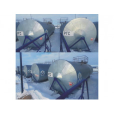 Резервуары горизонтальные стальные цилиндрические РГСН-100