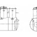 Резервуар стальной горизонтальный цилиндрический ЕП-5-1600-1700