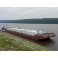 Резервуары (танки) стальные прямоугольные несамоходного нефтеналивного судна МН - 2541