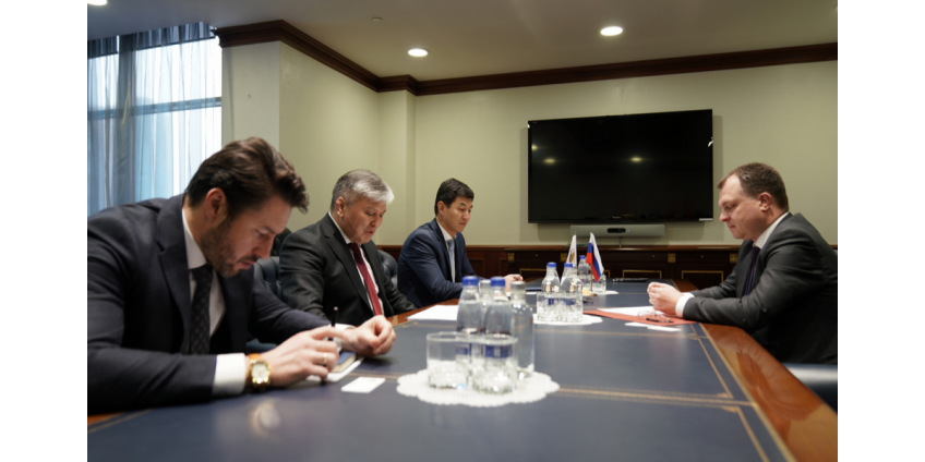 Рабочая встреча руководителя Росстандарта с Министром по энергетике и инфраструктуре ЕЭК Арзыбеком Кожошевым